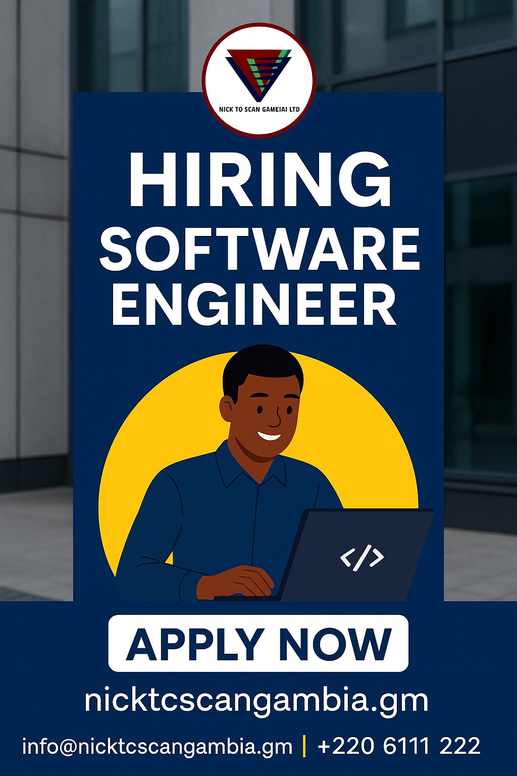 Software Engineer Job in The Gambia